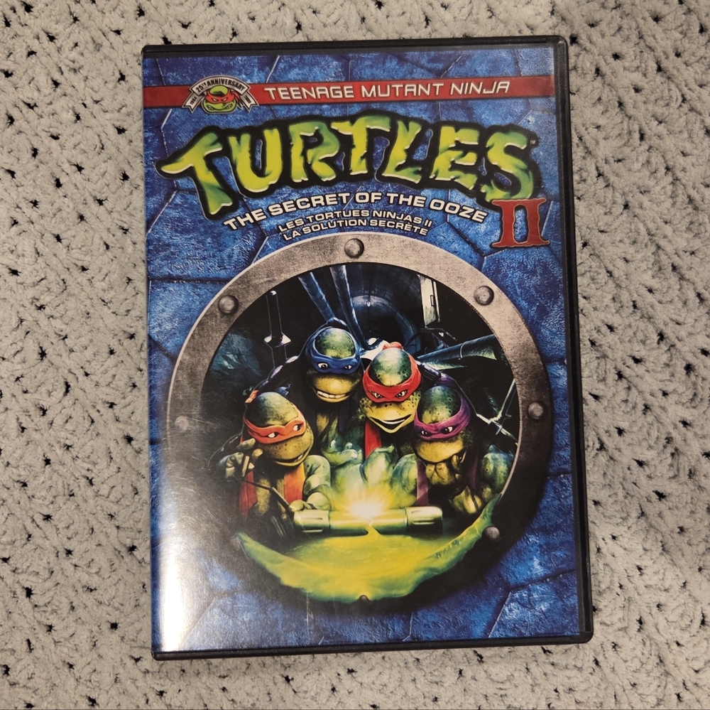 🌸 8/$25 DVDs | Teenage Mutant Ninja Turtles II: The Secret of the Ooze